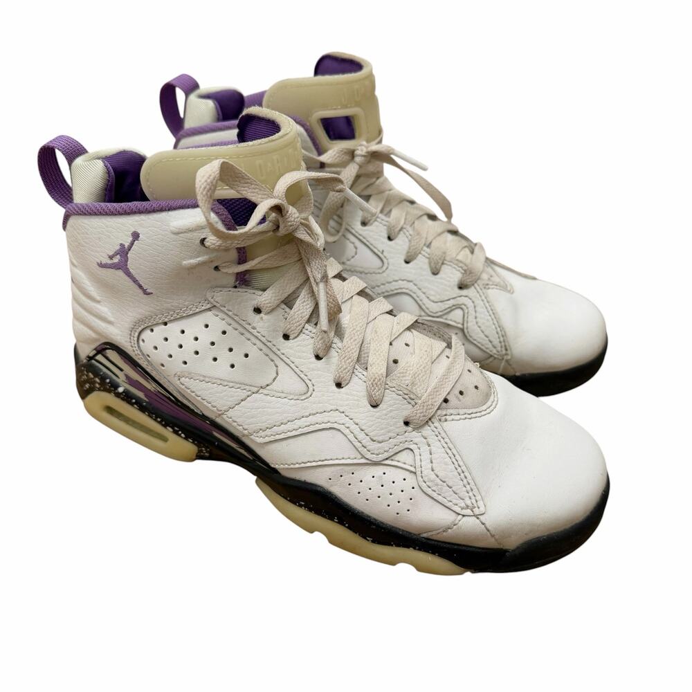 Jordan MVP Summit White Raspberry GS Sneakers Sz 7Y